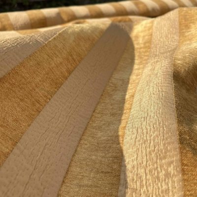 Misto cotone effetto cinigliato beige brillante cammello 3