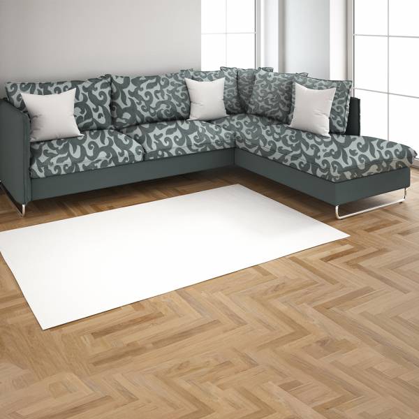 Prezioso tessuto damascato - bianco/grigio - Alt.145 cm - immagine 5