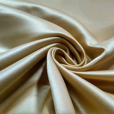 Raso brillante per arredamento beige 1