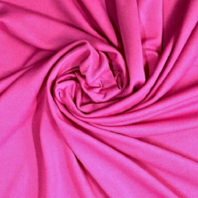 scampolo di maglia cotone leggera magenta al metro