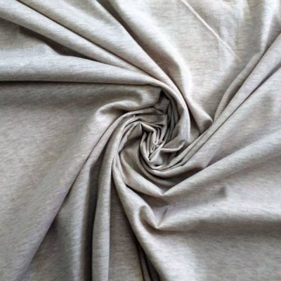 scampolo per abiti cotone colore grigio