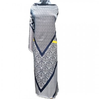 scampolo made in italy seta alta moda fantasia astratta manichino 1