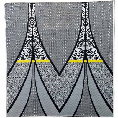 scampolo made in italy seta alta moda fantasia astratta 5