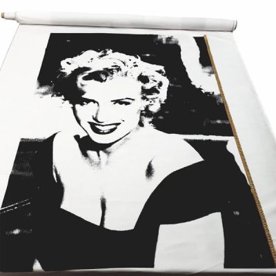 Scampolo raffigurante Marilyn Monroe Alt.145x150 cm