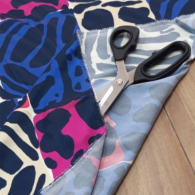 Scampolo Raso di seta elasticizzato Made in Italy 3