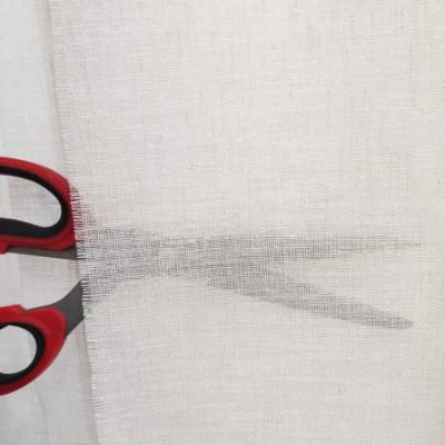 Tessuto per tende lurex colore champagne 3