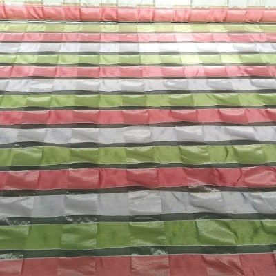 Tendaggi a quadretti con effetto semitrasparente e pastello 2 varianti 4