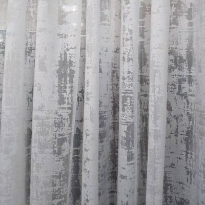 Tessuto per tende motivo cemento Galassia - 4 Varianti Alt.300cm