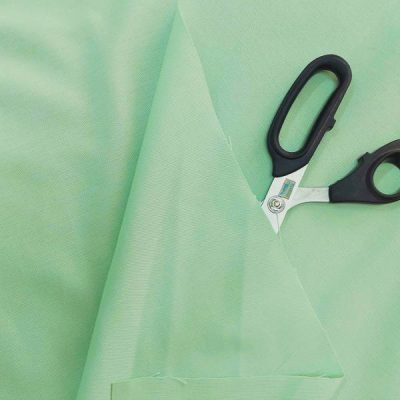 Tessuto per tende ignifugo verdino pistacchio 1