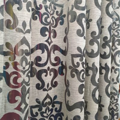 Tessuto per tende via roma 60 in devor&egrave; 3 varianti colore 18