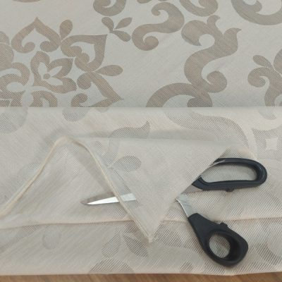 Tessuto per tende via roma 60 in devor&egrave; 3 varianti colore 5