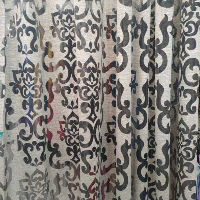Tessuto per tende via roma 60 in devor&egrave; 3 varianti colore 19