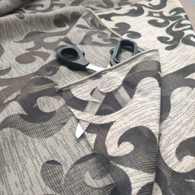 Tessuto per tende via roma 60 in devor&egrave; 3 varianti colore 22