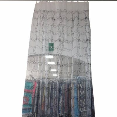 Tessuto per tende in organza ricamata 6