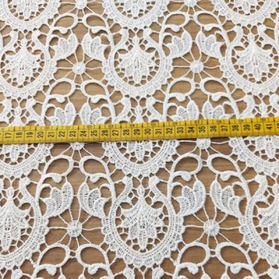 Tendina in macramè bianco naturale 5