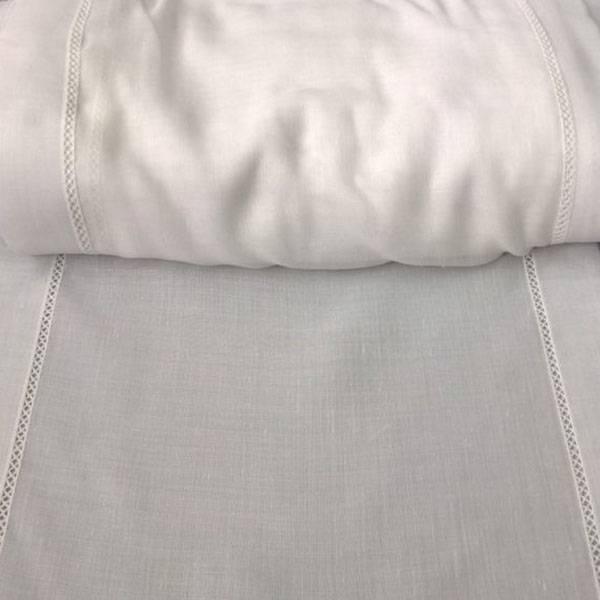 LORDTEX Tende per esterni, effetto lino, per patio, 2 pannelli, impermeabili, velate per pergolati, portici, cabane e gazebo, per interni ed esterni, in voile trasparente (132 x 213 cm, avorio