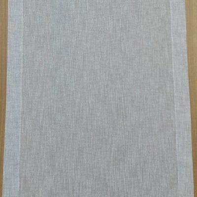Tendina stile shabby grigio melange 2