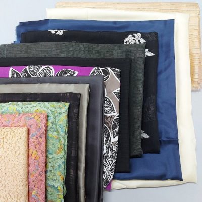 19,5 metri di tessuti a peso misti fantasia e tinta unita - varianti colori