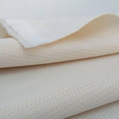 Tessuto a nido d'ape semi idrorepellente - panna Alt.145cm