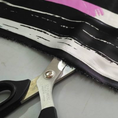 Tessuto abbigliamento in raso fantasia moderna 7