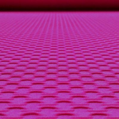 Maglina elasticizzata bianco blu viola 1