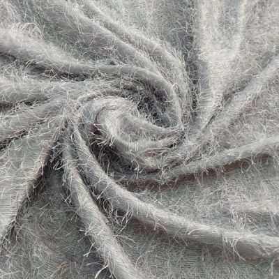 Tessuto alta moda argento perla Alt.110 cm