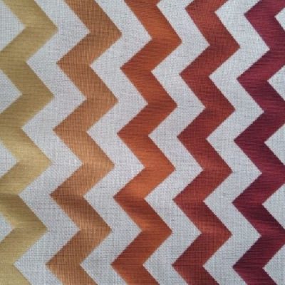 Tessuto arredamento e tendaggio fantasia zig zag sfumato 8
