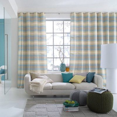 Tessuto arredamento e tendaggio fantasia zig zag sfumato 6