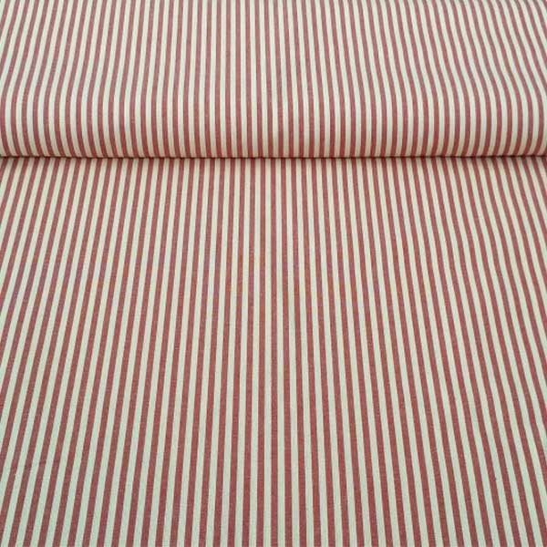Tessuto multiuso in puro cotone a righe - 6 varianti colore 3