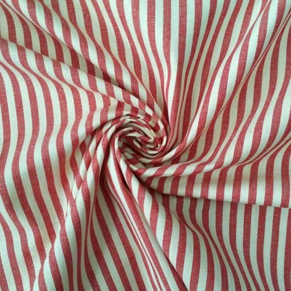 Tessuto multiuso in puro cotone a righe - 6 varianti colore 10