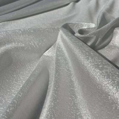 Tessuto multiuso argento vivo con lam&egrave; 3