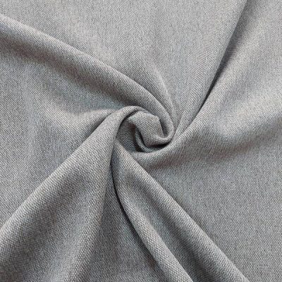 Tessuto d'arredo marrone chiaro melangè idrorepellente Alt.140 cm