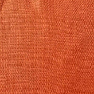 Tessuto d'arredo misto lino cotone arancione intenso 1