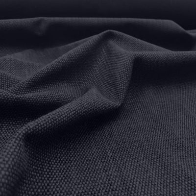 Tessuto per arredamento casa intrecciato blu nerastro 4