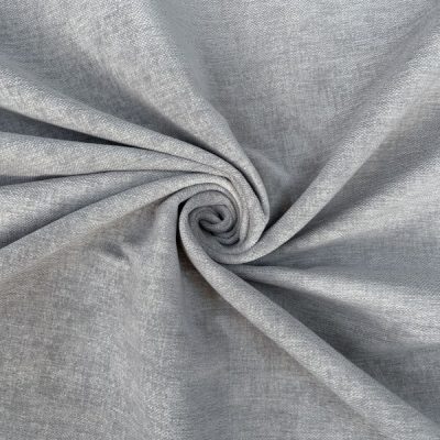 Tessuto da arredamento cinigliato grigio medio melangiato 3