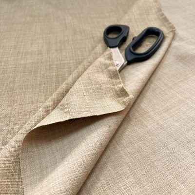 Tessuto per arredamento e tovaglie beige melangiato 4