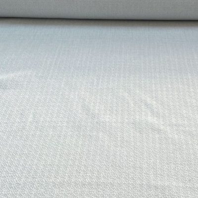 Tessuto arredamento intrecciato crema grigio azzurro 3
