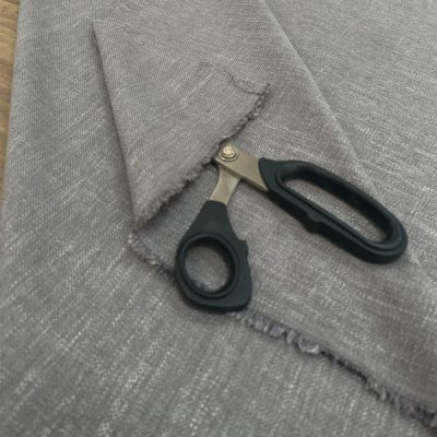 Tessuto da arredamento Made in Italy grigio - Alt. 145 cm