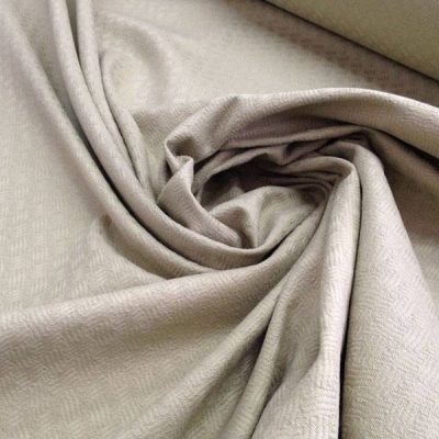 Tappezzeria effetto intrecciato in cotone tortora 3