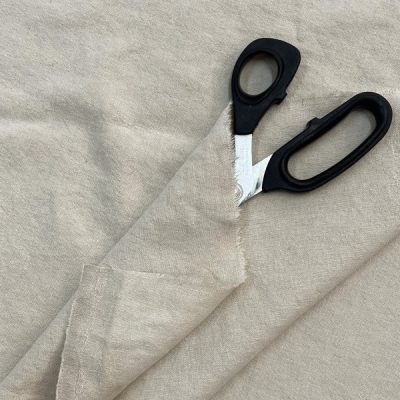 Tessuto di Canapa Beige chiaro 2