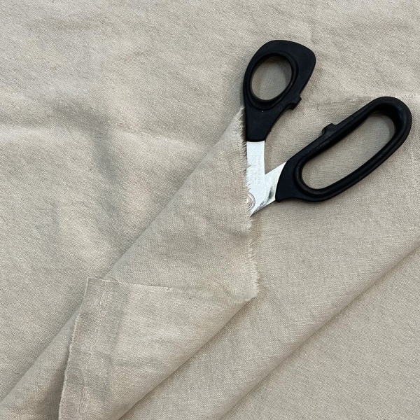 Tessuto di Canapa Beige chiaro 2
