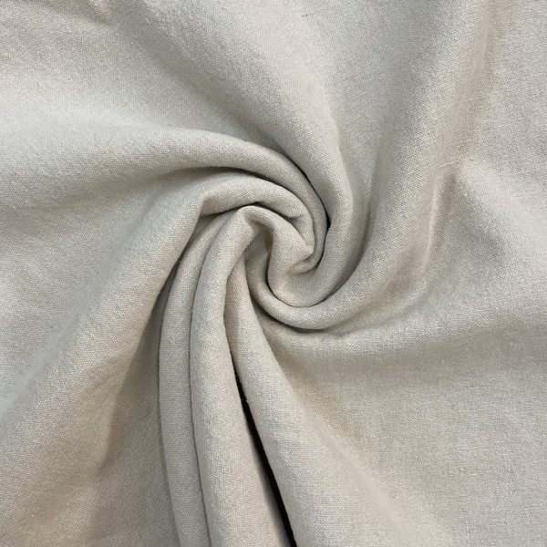 Tessuto di Canapa Beige chiaro 3
