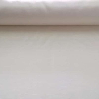 Tessuto per arredamento con trama rigata colore panna al metro 1