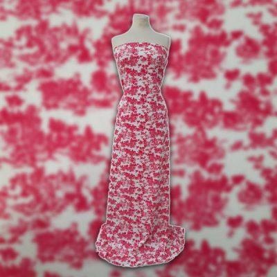 Tessuto elasticizzato fantasia astratta Alt.145 cm