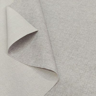 Tessuto idrorepellente antimacchia melange per arredamento al metro grigio 1