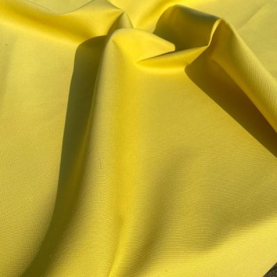Tessuto idrorepellente da arredo color giallo teflon 1