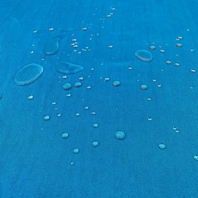Tessuto idrorepellente da arredo teflonato azzurro turchese 3