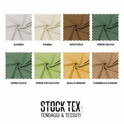 Tessuto idrorepellente ice con effetto m&egrave;lange 16 varianti 1