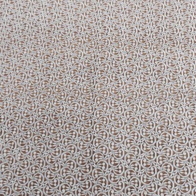 Tessuto in macram&egrave; bianco ottico 4