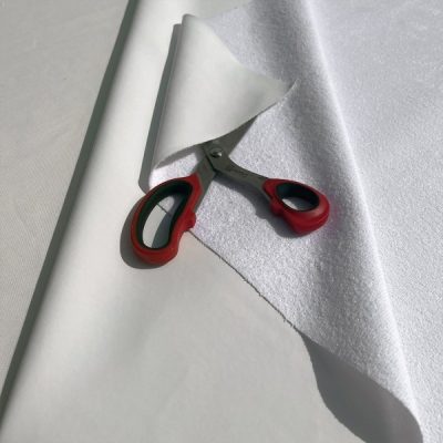 Spugna plastificata sanitaria misto cotone bianco 3